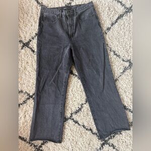 Denim Forum The Farrah Hi-Rise Wide Jean